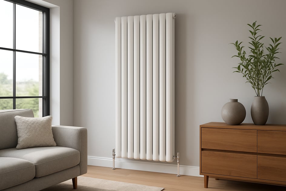 radiators in a modern home