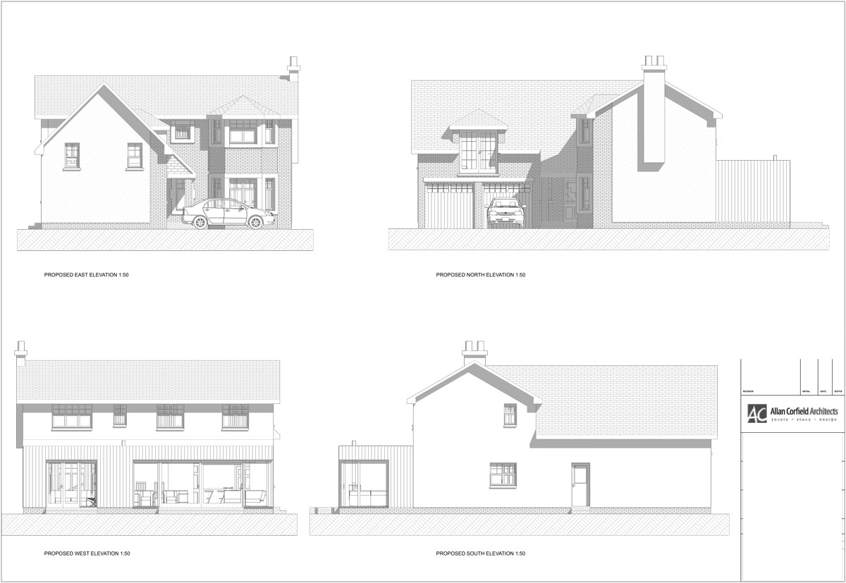 AC Architects - Contemporary Sunroom Extension - Cupar, Fife