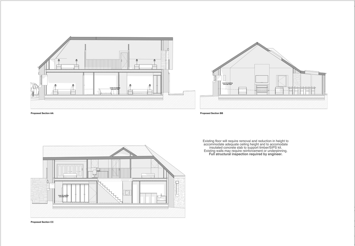 Low Energy Steading Conversion in Denny