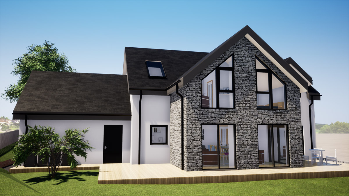 Low Energy Self Build in Lucklawhill, Fife