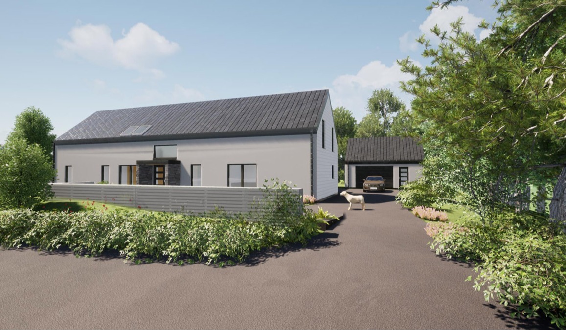 Longhouse Style Eco dwelling in Blairgowrie, Perth & Kinross