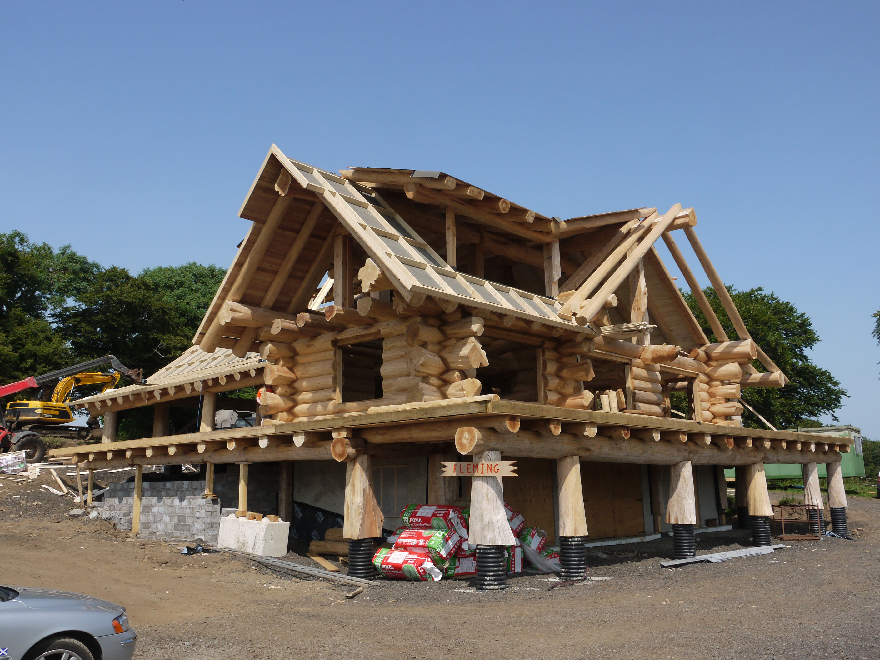 Log Home Self Build