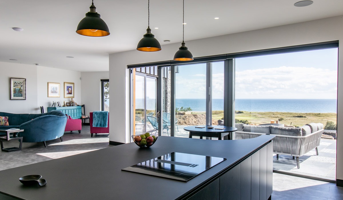 Contemporary new home – Lundin Links, Fife
