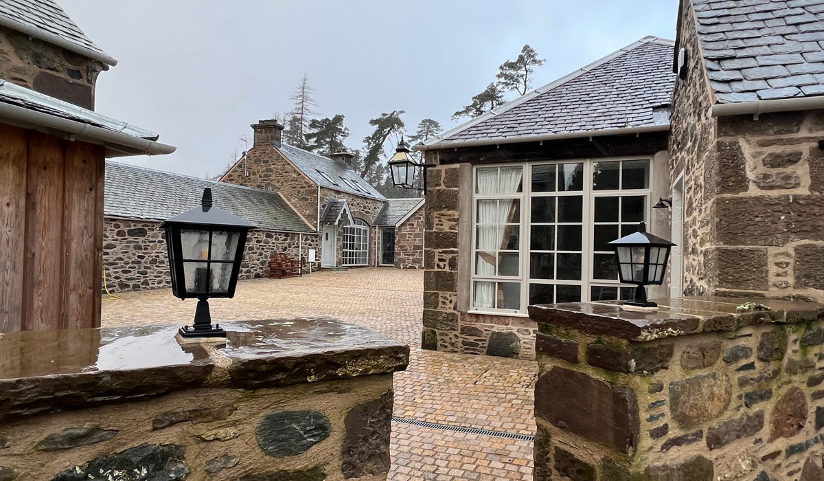 Conversion and refurbishment of existing stone outbuildings on Perthshire Estate