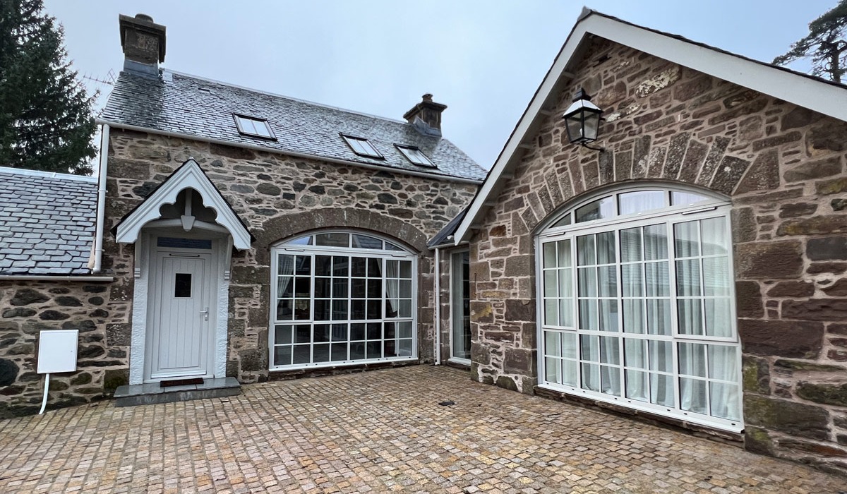 Conversion and refurbishment of existing stone outbuildings on Perthshire Estate