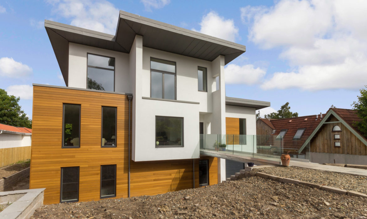 Contemporary Style Replacement Dwelling Self Build, Edinburgh