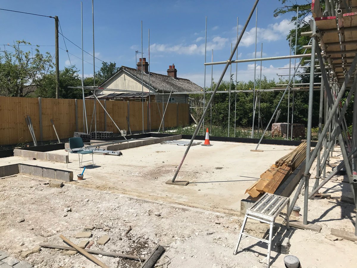 Development of 4 Houses in South Wonston