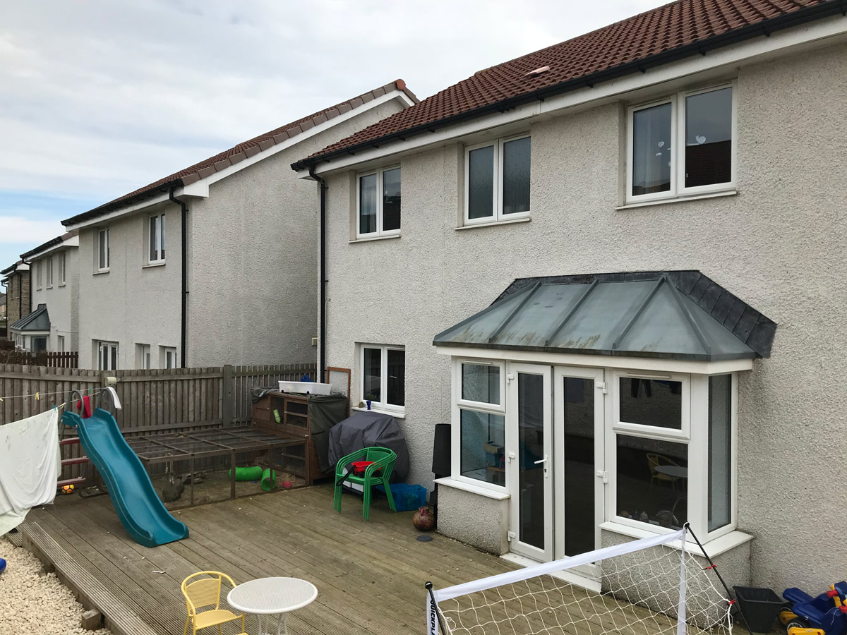 Small house extension in Burntisland