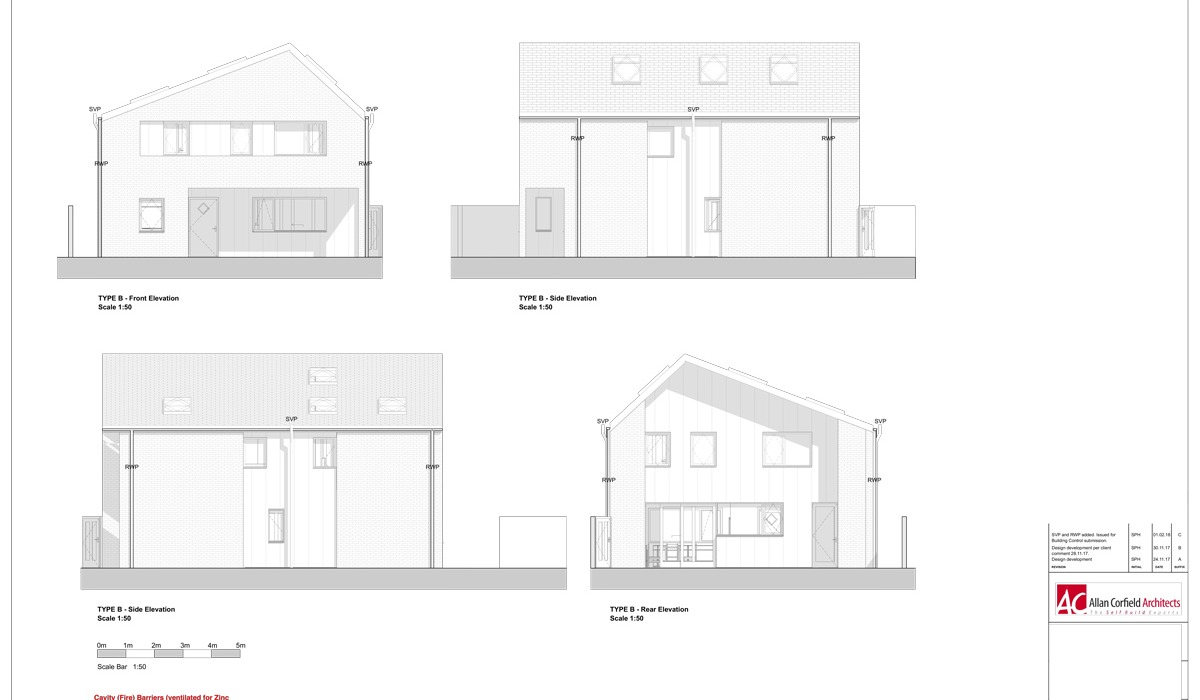 Development of 4 Houses in South Wonston